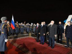 Alberto Fernández llegó a Moscú y el jueves se reunirá con Vladimir Putin