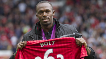 ¿cumple su sueno? usain bolt jugara para el manchester united ¿cumple su sueno? usain bolt jugara para el manchester united