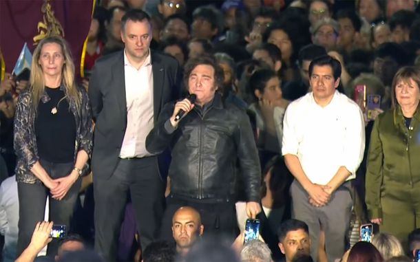 Javier Milei en Córdoba.