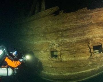 Sorprendente hallazgo de un barco hundido hace 400 años