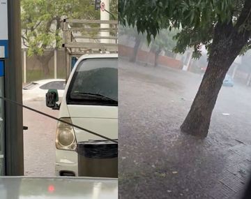Autos flotando en Villa Ballester: tremendas imágenes del temporal en el AMBA