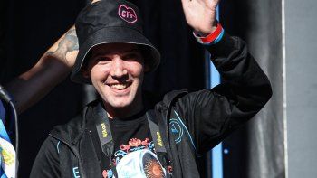 Pablo Grillo en la vigilia por el Día de la Memoria. Foto: La Garganta Poderosa. Pablo Grillo en la vigilia por el Día de la Memoria. Foto: La Garganta Poderosa.