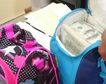 Quiso ingresar al país 500 mil dólares falsos en bolsitos y lo detuvieron