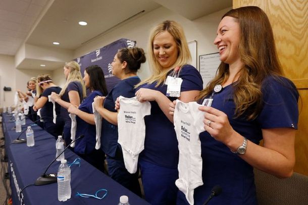 Unas 16 enfermeras de un hospital de Estados Unidos se embarazaron al mismo tiempo