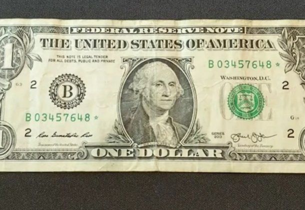 Billete de un dólar puede valer hasta $1 millón: cómo identificarlo