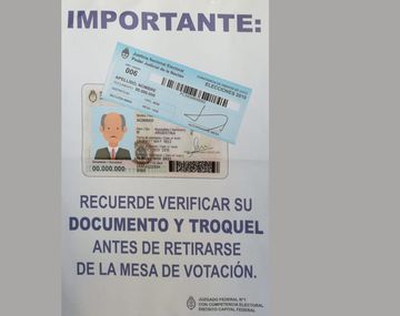 ¿Qué hacer si perdiste el troquel de la votación?