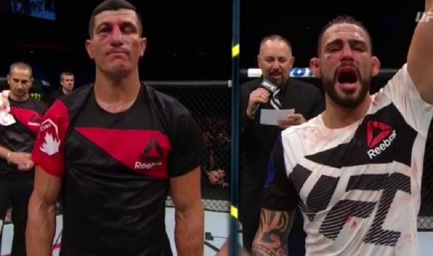 Los tres jueces dieron como ganador al argentino