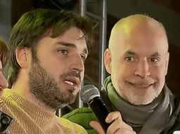 Bullrich y Larreta se mostraron en Chubut, pero los militantes cantaron por uno