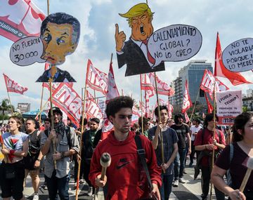 Marcha contra el G20 en Buenos Aires