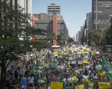 Marcha contra la corrupción de Petrobras