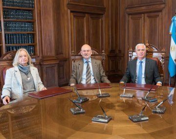 Hilda Kogan, Daniel Soria y Sergio Torres