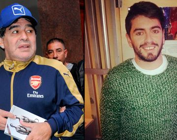 Maradona se encontró con Diego Jr.