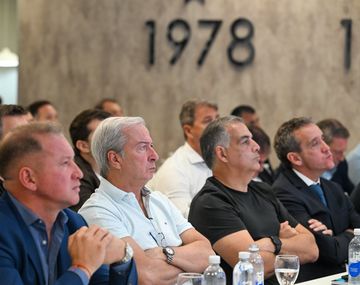 Chiqui Tapia, presidente de la Asociación de Fútbol Argentino