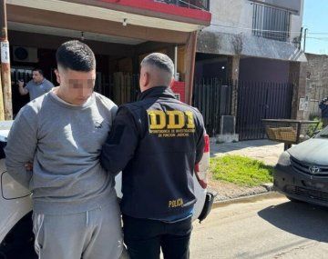 El joven detenido por el crimen de la mujer policía en Rafael Castillo.