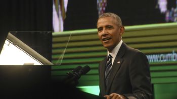 Obama llegó por segunda vez la Argentina Obama llegó por segunda vez la Argentina