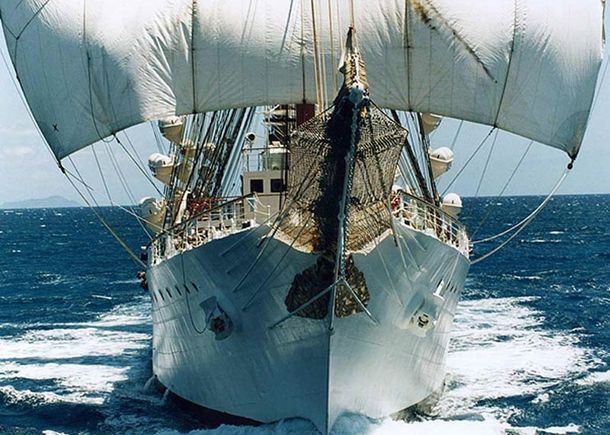 La Fragata Libertad se convierte en el principal atractivo de Ghana