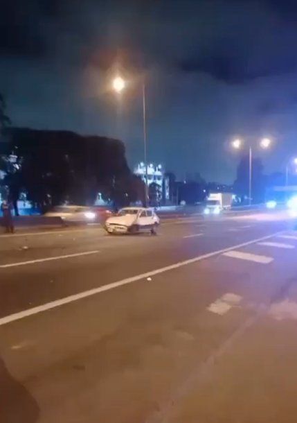 Triple choque en la General Paz dejó un herido