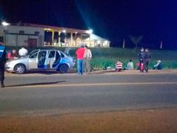 Los detuvieron violando la cuarentena con marihuana y un carpincho vivo en el baúl