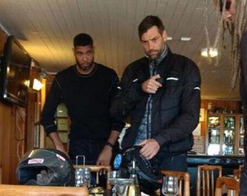 Los ex Spurs viajan en moto por la Patagonia