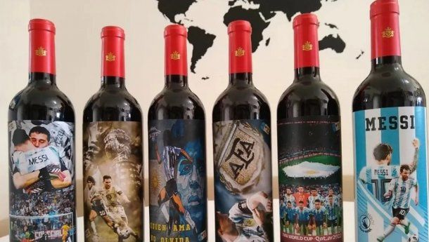 Messi: la frase ¿Qué mirás bobo? Andá pa allá? tiene su propio vino