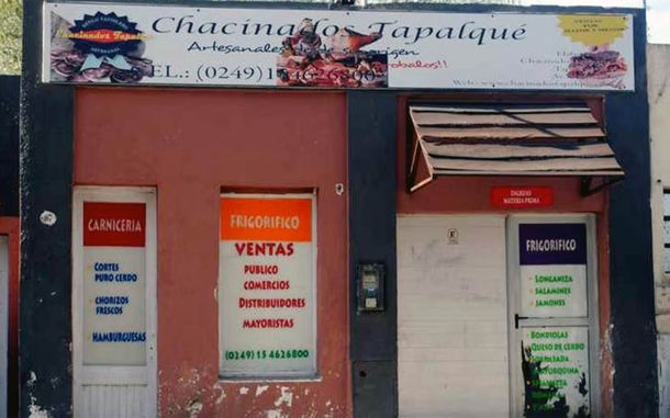 La fábrica de chacinados del condenado.