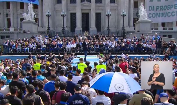 Sergio Massa: Se define si somos un país con derechos laborales o si volvemos al pasado
