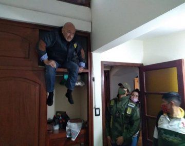 Detuvieron a un represor procesado por crímenes de lesa humanidad: estaba escondido en un placard