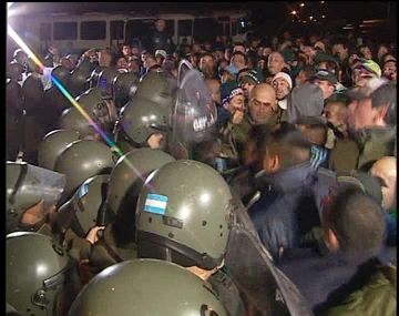 Enfrentamiento entre Gendarmería y Camioneros