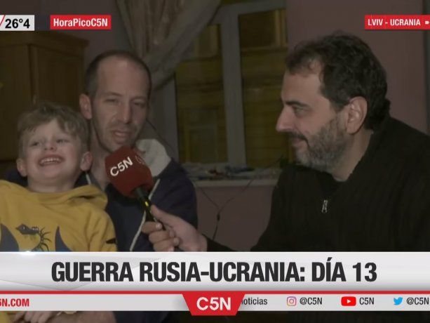 Lucas, argentino en Ucrania: Tengo desesperación porque no sabemos qué va a suceder