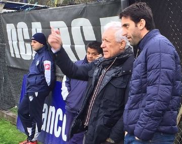 Víctor Blanco y Diego Milito