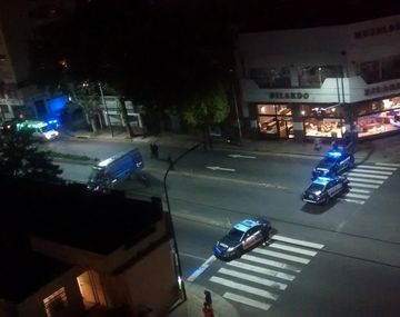 El grupo GEOF rodeó el lugar buscando al anciano pero el agresor se había dado a la fuga