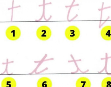 Test viral: la forma de escribir la letra T revela rasgos de tu personalidad