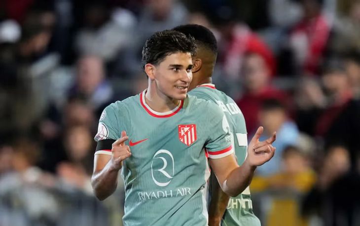 El gol de Julián Álvarez en el triunfo de Atlético de Madrid ante Mallorca