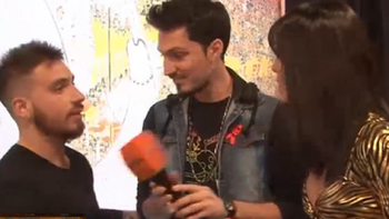 fede bal aparecio de golpe cuando cande ruggeri estaba dando una nota y mira lo que paso... fede bal aparecio de golpe cuando cande ruggeri estaba dando una nota y mira lo que paso...