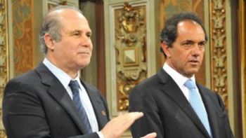 Scioli y Cacho Álvarez Scioli y Cacho Álvarez