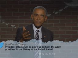 Obama le contestó a Donald Trump con los tapones de punta Obama le contestó a Donald Trump con los tapones de punta