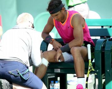 No hubo Superclásico del tenis: Nadal se retiró por lesión y Federer es finalista en Indian Wells