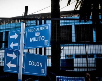 Diego Milito ya tiene una calle con su nombre en la puerta del CIlindro