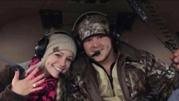 Se fueron de su casamiento en helicóptero y murieron