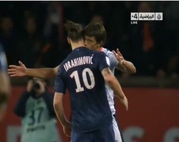 Así marca un defensor argentino a Zlatan  Ibrahimovic