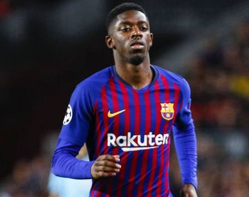 Otra baja para el Barcelona: Dembelé lesionado