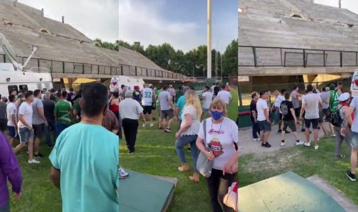 VIDEO: Así fue el violento cruce entre barras de Ferro y militantes radicales