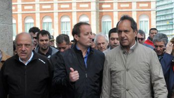 scioli e insaurralde, juntos de campana en mar del plata scioli e insaurralde, juntos de campana en mar del plata