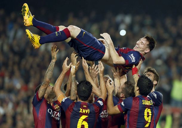 Así es el trofeo que recibirá Lionel Messi por haber quebrado el récord español