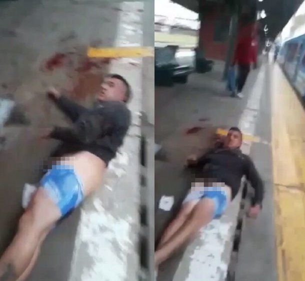 Salvaje agresión de barras de Racing a colombiano: lo acuchillan y lo dejan desnudo