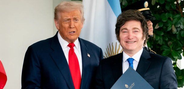 Donald Trump y Javier Milei