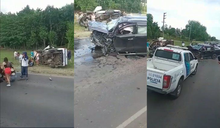 Choque frontal entre dos camionetas deja dos muertos en Florencio Varela