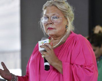 Elisa Carrió, líder de la Coalición Cívica