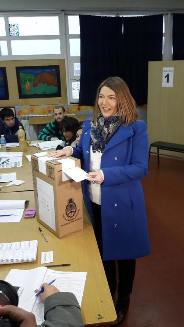 #Elección2015 Tierra del Fuego votó bajó frío y fuerte nevada