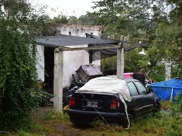 Incendio en Salsipuedes en el que falleció la nena de 3 años. Foto: La voz&nbsp;